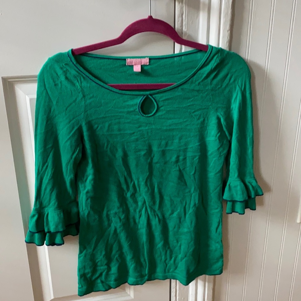 Green sweater